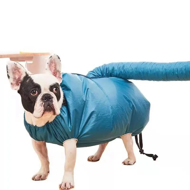 Pet Drying Bag – Anti-Fly Hair Drying Suit for Large Dogs & Cats, Hands-Free Quick Dry Blow Grooming Tool After Bath
